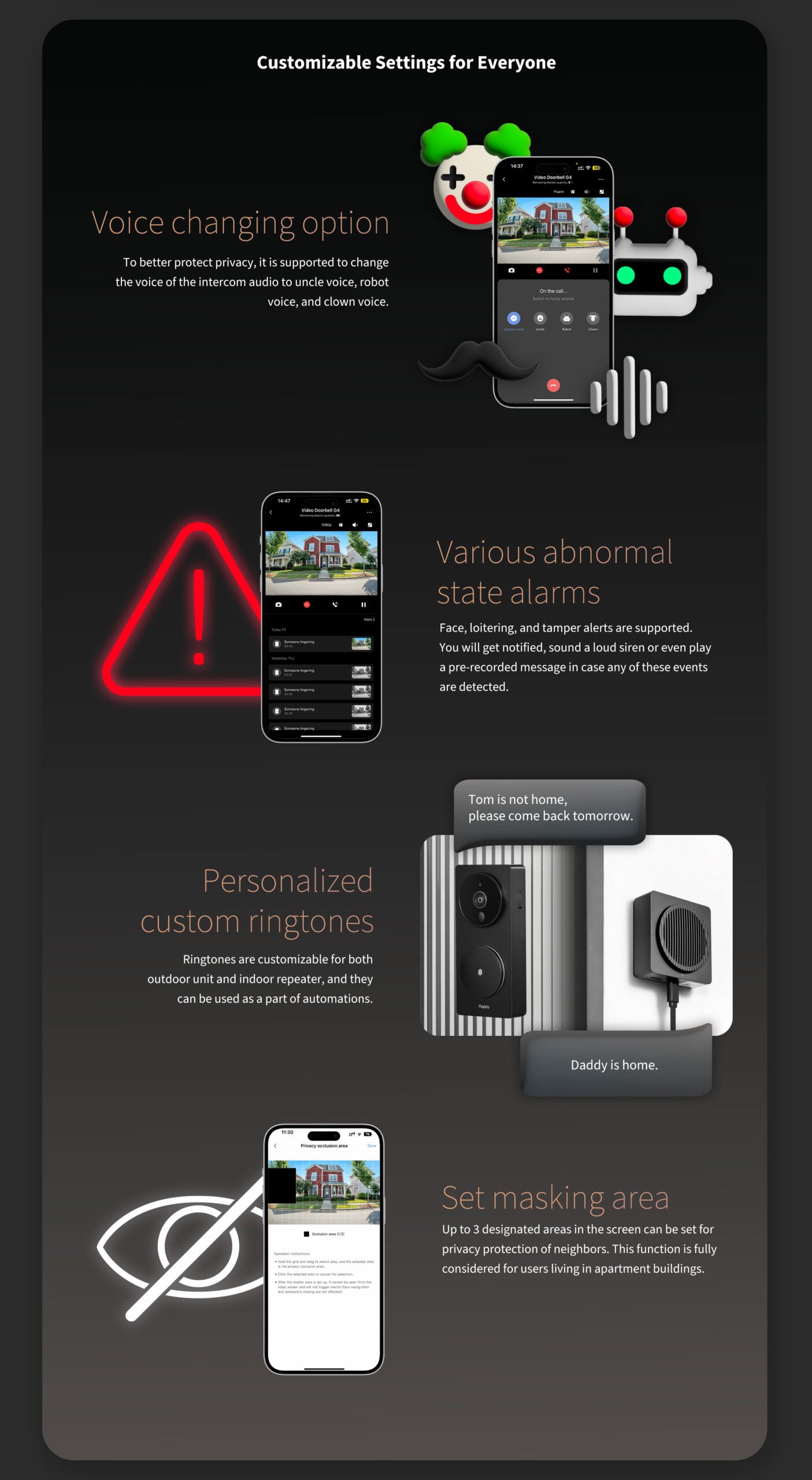 Aqara Smart Video Doorbell G4 Aqara Smart Video Doorbell G4